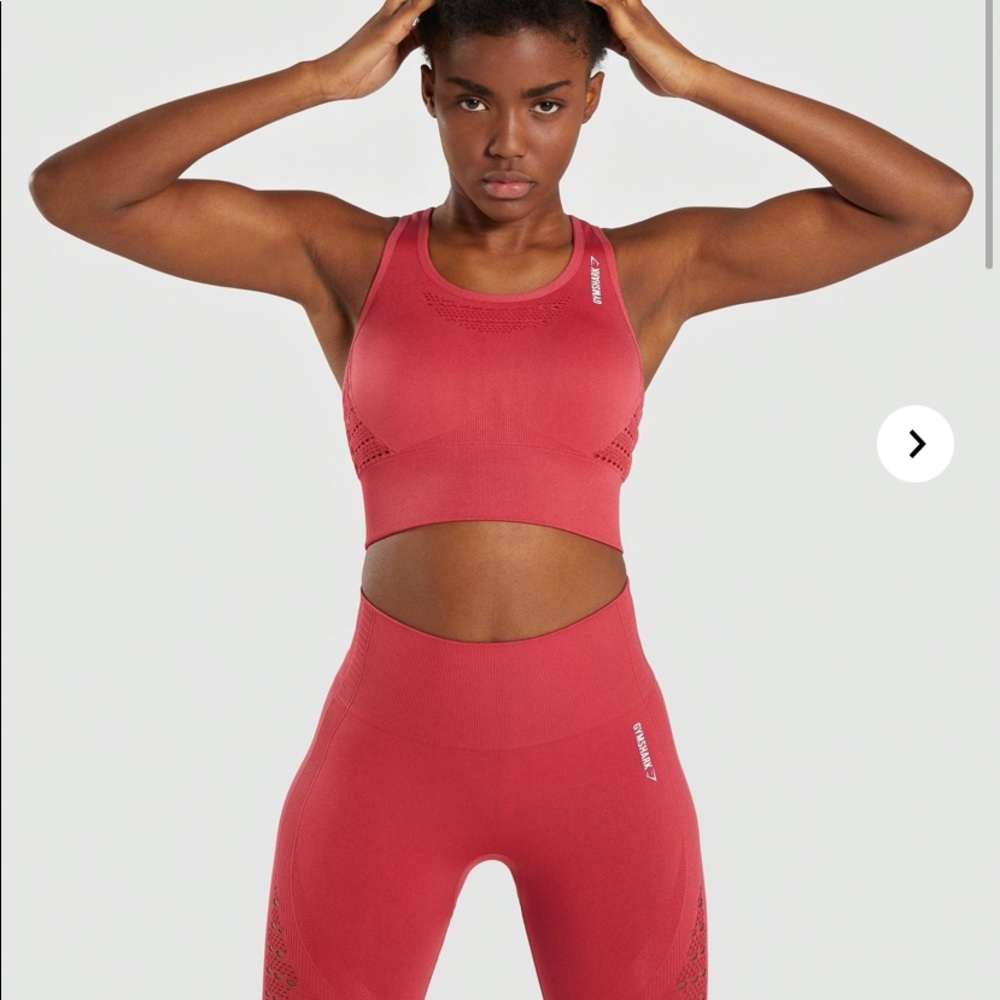 Gymshark energy seamless crop top sports bra
